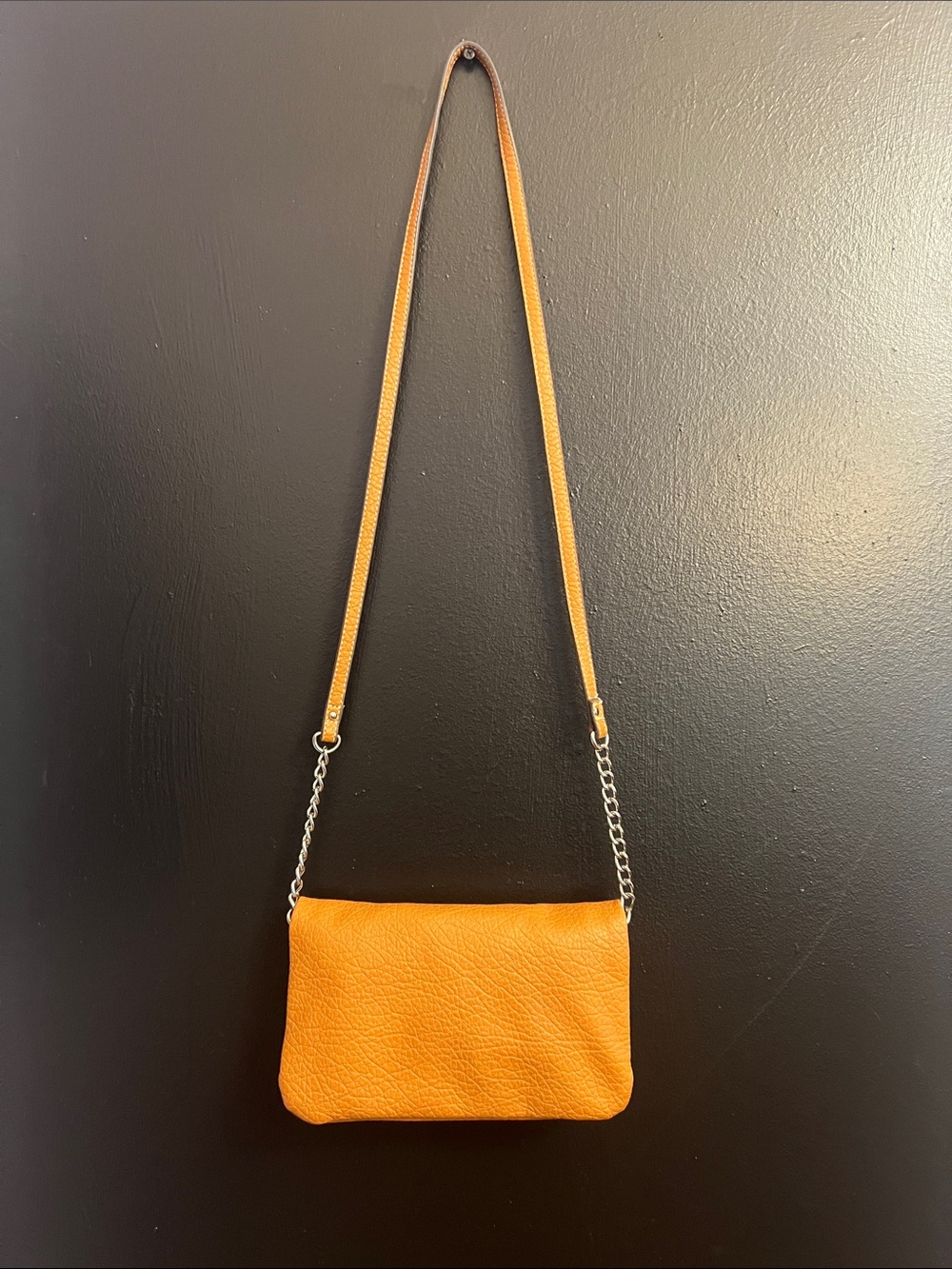 Nine West Camel Crossbody Chain Strap Women's Bag - Picture 3 of 3